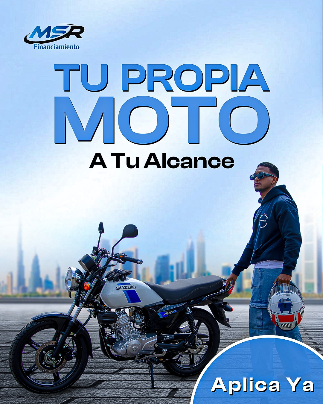 Moto financiada en Medellín Sport Rentals